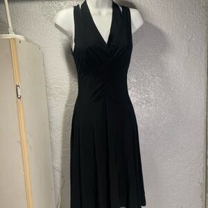Chic Black Backless Dress